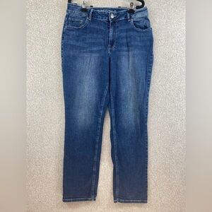 Maurices high rise curvy jeans size 16w stretchy skinny minimalist basics edgy